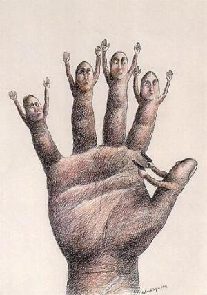 Roland Topor Hand