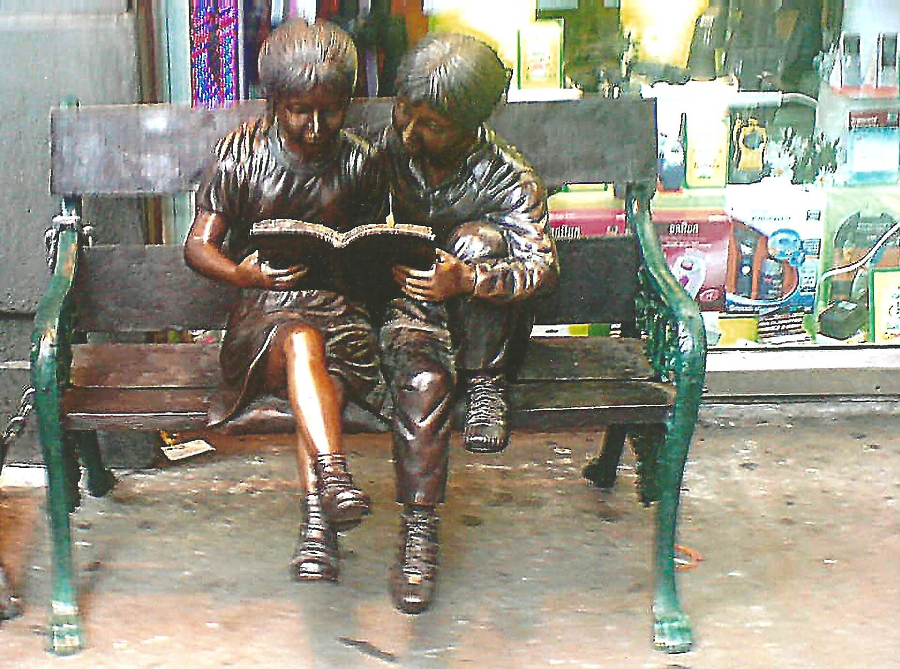 New York beeld lezend duo