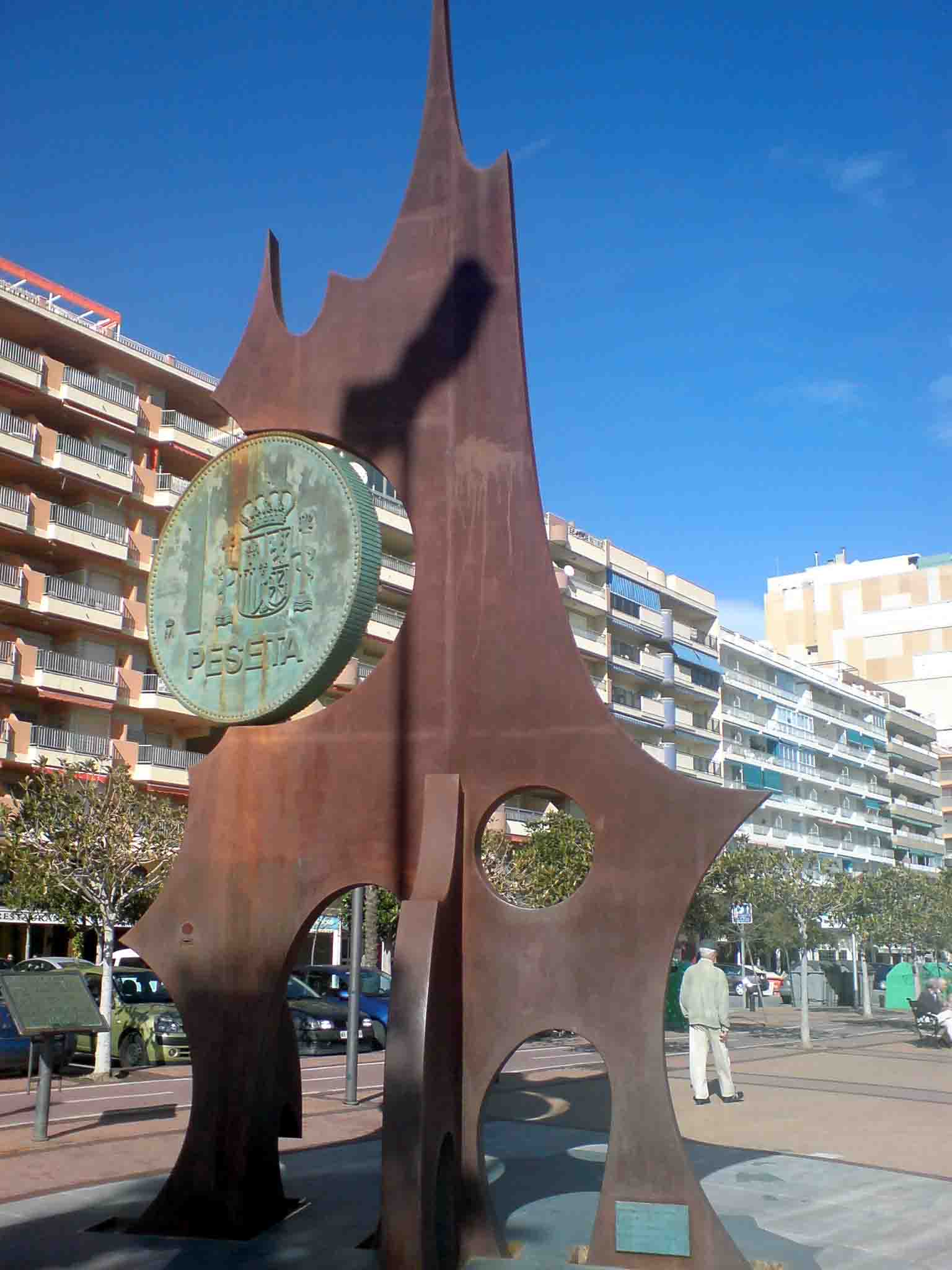 Monument peseta 2